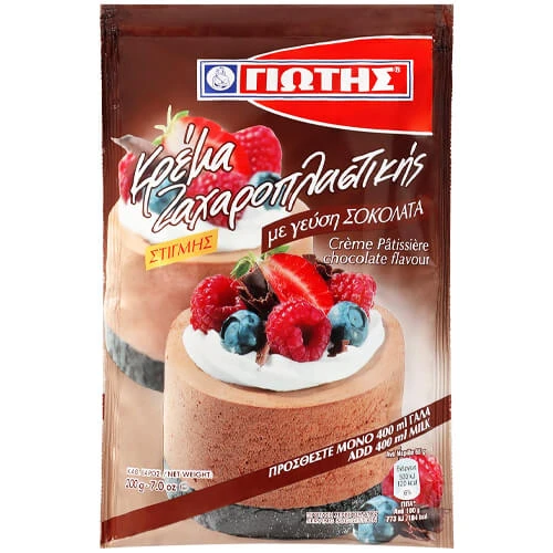 Μείγμα Κρέμα Ζαχαροπλαστικής Σοκολάτα ΓΙΩΤΗΣ 200gr