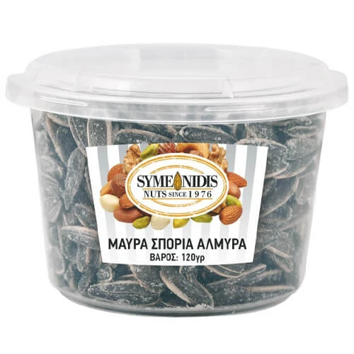 Σπόρια Μαύρα Αλατισμένα ΣΥΜΕΩΝΙΔΗΣ 120gr