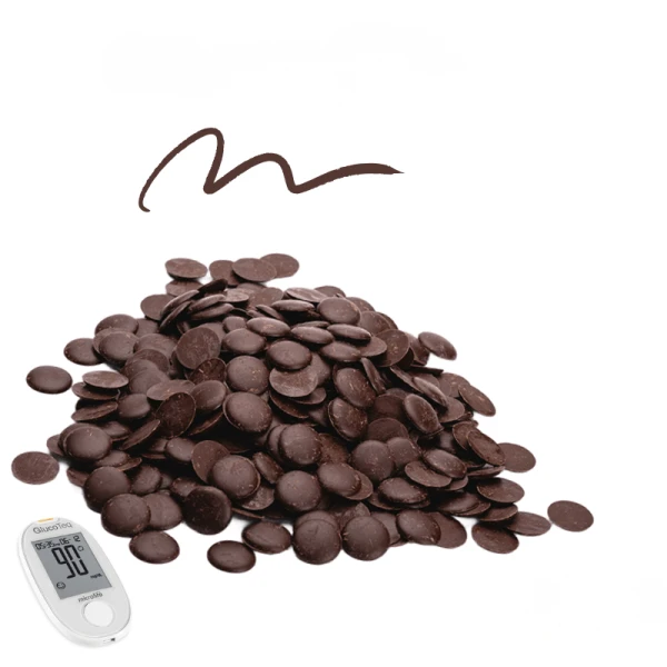 Σοκολάτα Υγείας 62% με Μαλτιτόλη σε Chips OLYMPIC FOODS 1kg