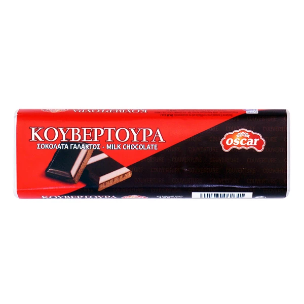 Κουβερτούρα Γάλακτος Επιδόρπιο OSCAR 125gr