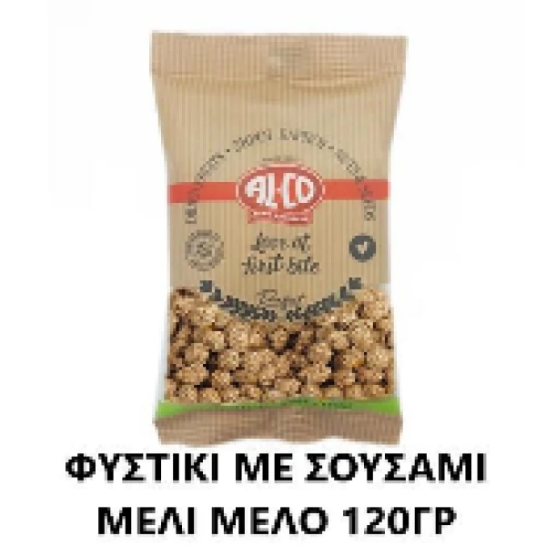 Φυστίκι με Σουσάμι Μέλι Μέλο ALCO 120gr