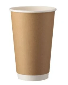 Ποτήρι Διπλότοιχο Kraft 16oz INTERTAN 25τμχ