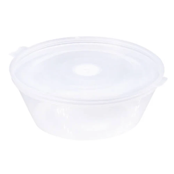 Σωσάκι Διαφανές με Καπάκι LUX PLAST 50τμχ