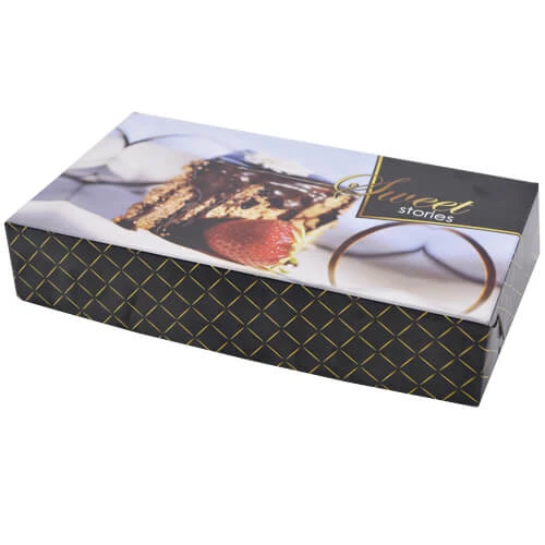 Κουτιά Ζαχαροπλαστείου Για Σιροπιαστά Sweet Stories 23x12,5x4,5cm LUXURY 10kg