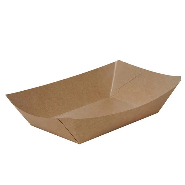 Σκαφάκι Φαγητού Kraft 450ml (15,5x12x4,5cm) 100τμχ