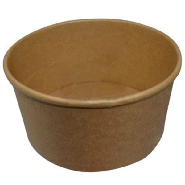 Σκεύος Φαγητού Στρόγγυλο Kraft 750ml (15x12,7x5,9cm) 50τμχ