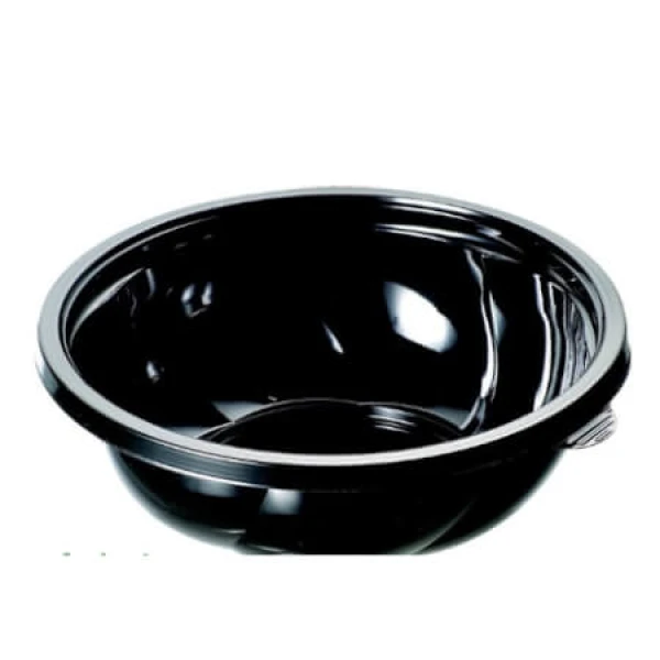 Μπωλ μιας χρήσης για Σαλάτα Μαύρο 50τμχ