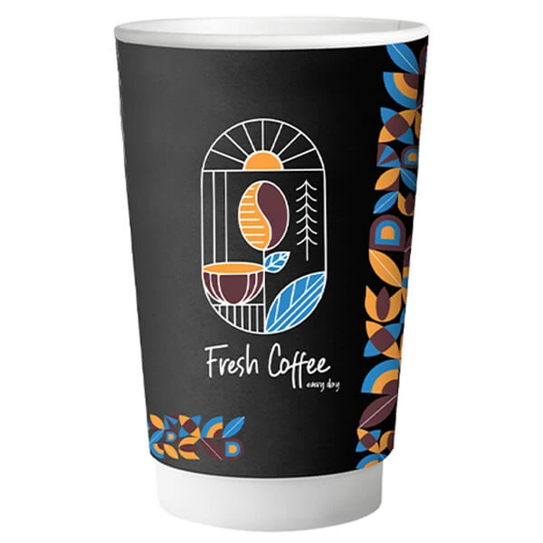 Ποτήρι Χάρτινο Fresh Coffee 16oz 25τμχ