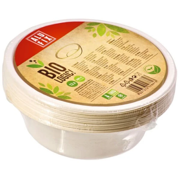 Βιοδιασπώμενα Μπωλ 500ml BIOLOGIC! 12τμχ