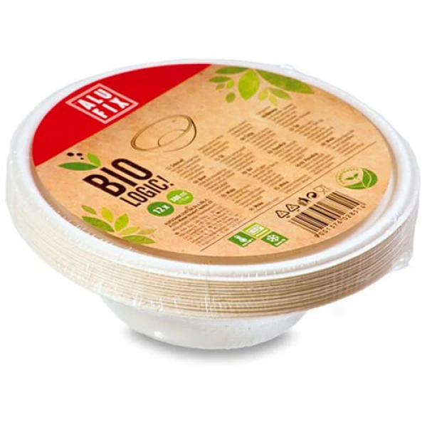 Βιοδιασπώμενα Μπωλ 380ml BIOLOGIC! 12τμχ