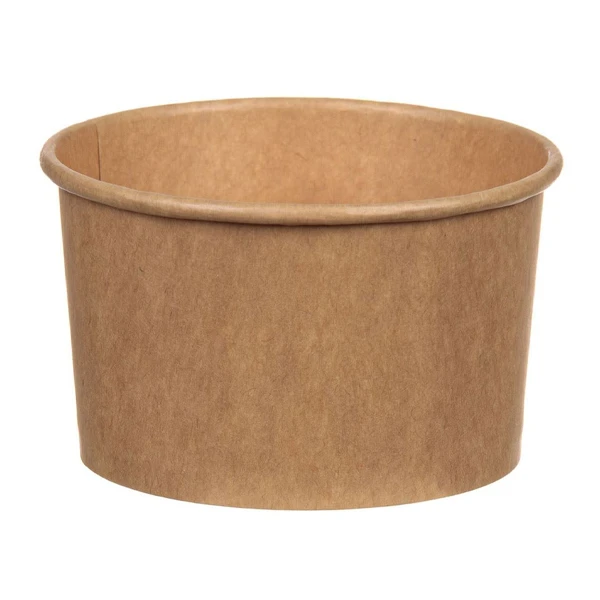 Kύπελλο Παγωτού Kraft 12oz 50τμχ