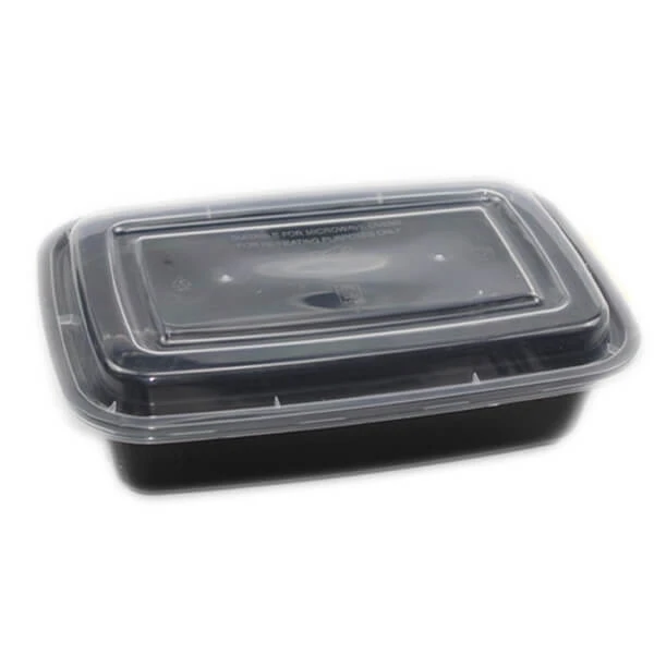 Σκεύος Μικροκυμάτων με Καπάκι 1000ml 50τμχ