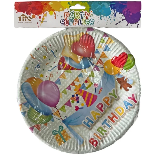 Πιάτα Χάρτινα για Πάρτυ TNS 10τμχ