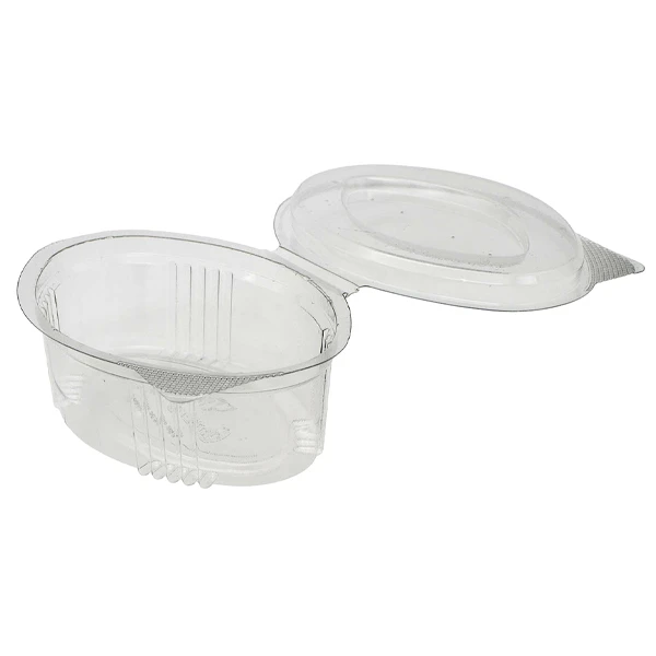 Σωσάκι με Καπάκι Οβάλ LUX PLAST 100τμχ