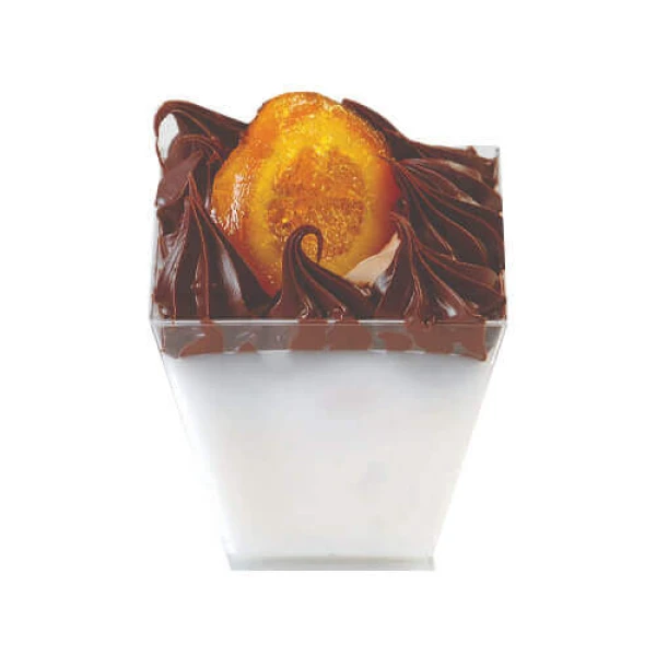 Μπωλ Τετράπλευρο Πυραμίδα DK GROUP 30τμχ