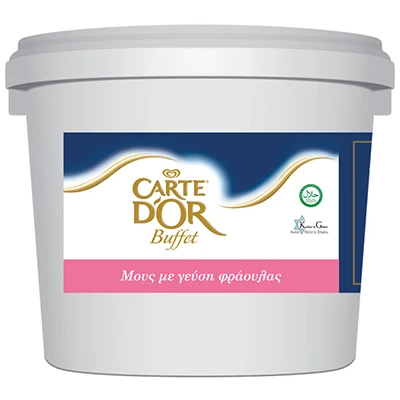 Μους με Γεύση Φράουλας CARTE D'OR 5kg