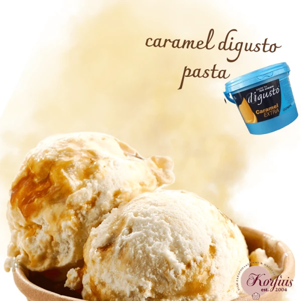 Γεύση Παγωτού Καραμέλα Caramel Di Gusto OLYMPIC FOODS 3kg