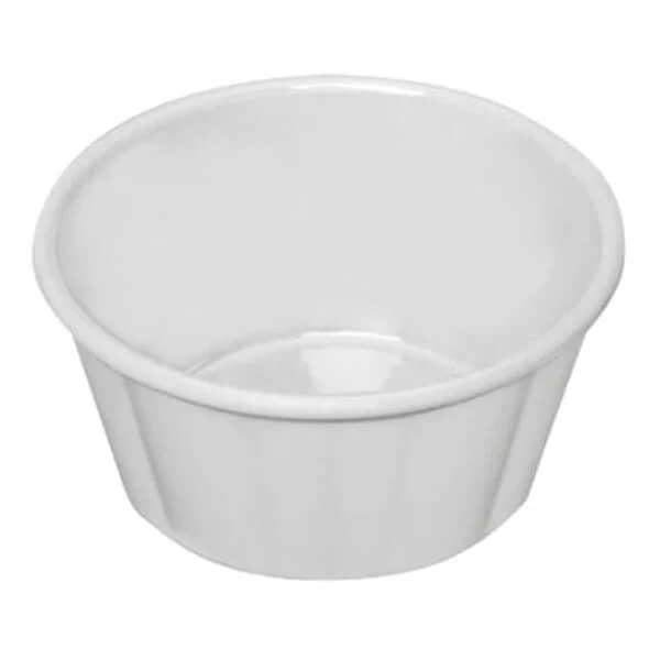 Μπολ PC Άσπρο Στρόγγυλο GS -07/ Φ7,2cm 1τμχ