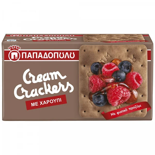 Cream Crackers Χαρούπι ΠΑΠΑΔΟΠΟΥΛΟΥ 190gr