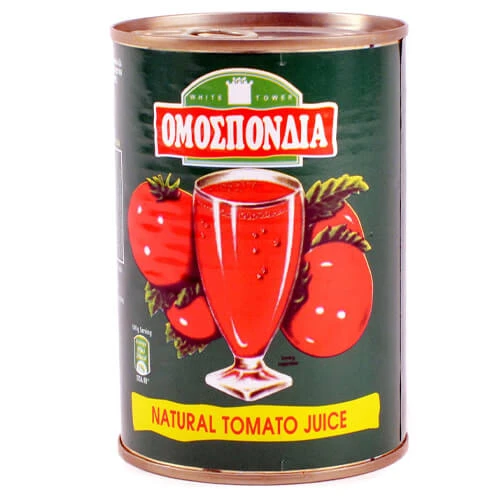 Φυσικός Χυμός Τομάτας ΟΜΟΣΠΟΝΔΙΑ 390gr