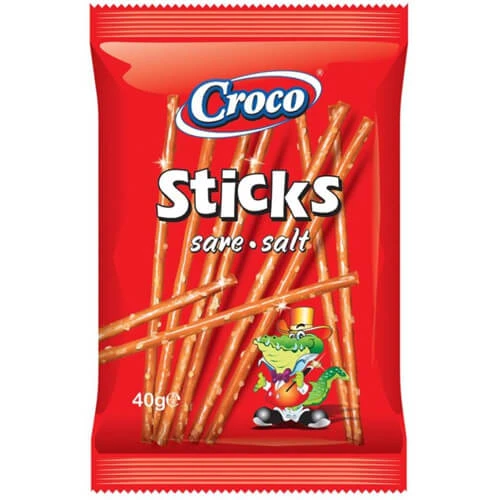 Κράκερς Αλμυρά σε Sticks CROCO 40gr