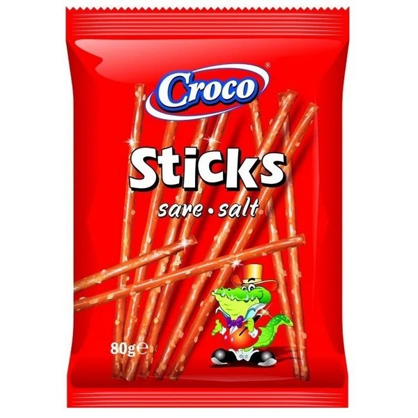 Κράκερς Αλμυρά σε Sticks CROCO 80gr