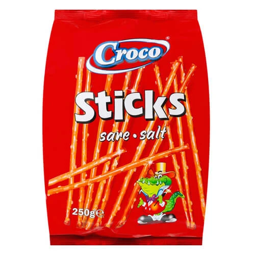 Σνακ Αλμυρά Στικς CROCO 250gr