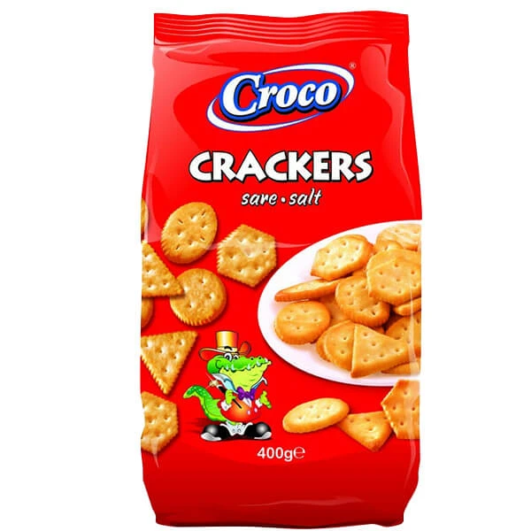 Κράκερς Αλμυρά CROCO 400gr