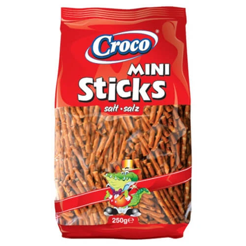 Κράκερς Αλμυρά σε Sticks Mini CROCO 250gr
