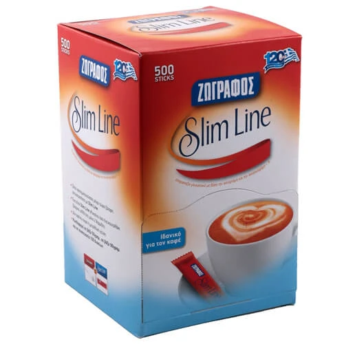 Γλυκαντικό Slim Line σε Sticks ΖΩΓΡΑΦΟΣ 500τμχ (500x5gr)