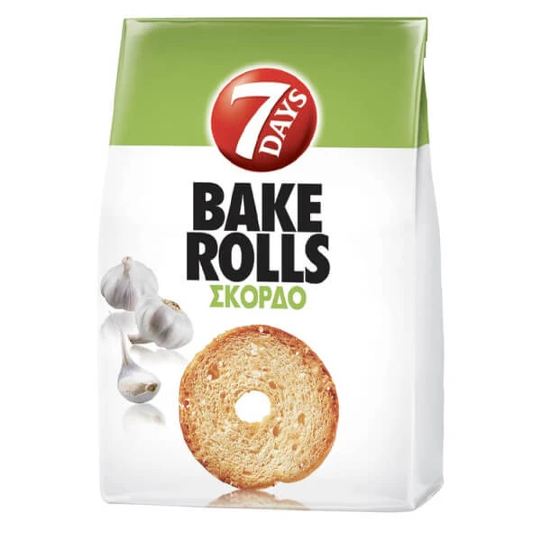Σνακ Σκόρδο BAKE ROLLS 150gr
