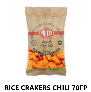 Κράκερς Ρυζιού (Rice Crackers) Chilli ALCO 70gr