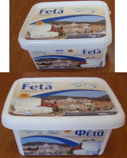 Φέτα Π.Ο.Π σε Άλμη Τάπερ ΛΕΣΒΙΓΑΛ 400gr