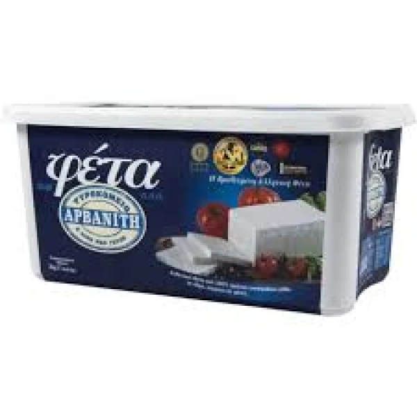 Φέτα ΠΟΠ Τάπερ σε Μερίδες 100gr ΑΡΒΑΝΙΤΗ 2kg