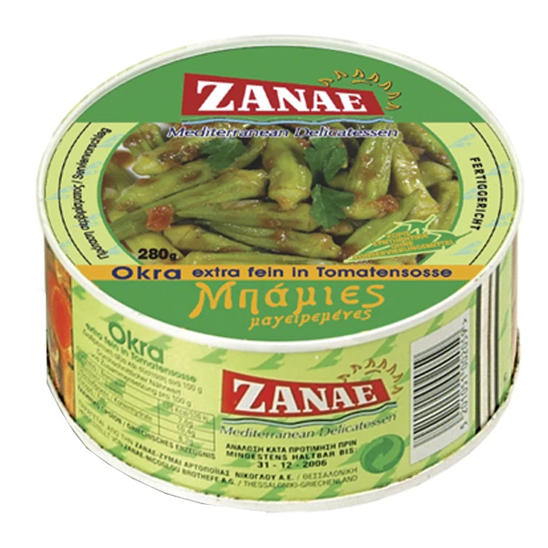 Μπάμιες Λαδερές ΖΑΝΑΕ 280gr