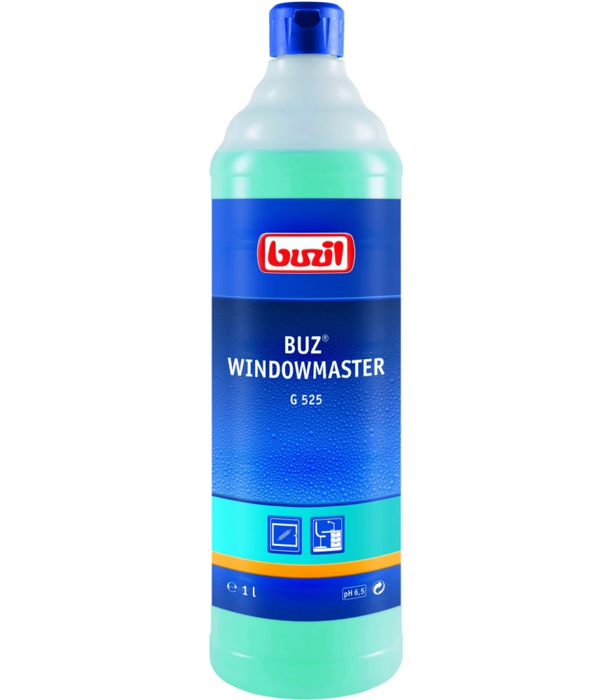 Υγρό Καθαριστικό Τζαμιών Buz® Windowmaster G525 BUZIL 1lt