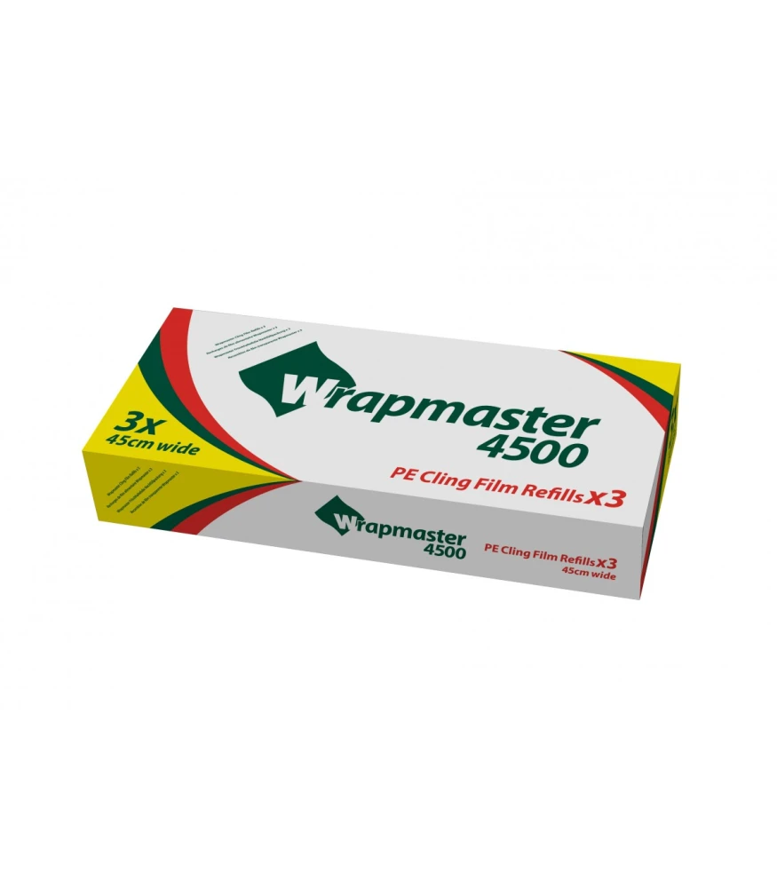 Μεμβράνη Τροφίμων 45cm PE WRAPMASTER (45cmx300m)
