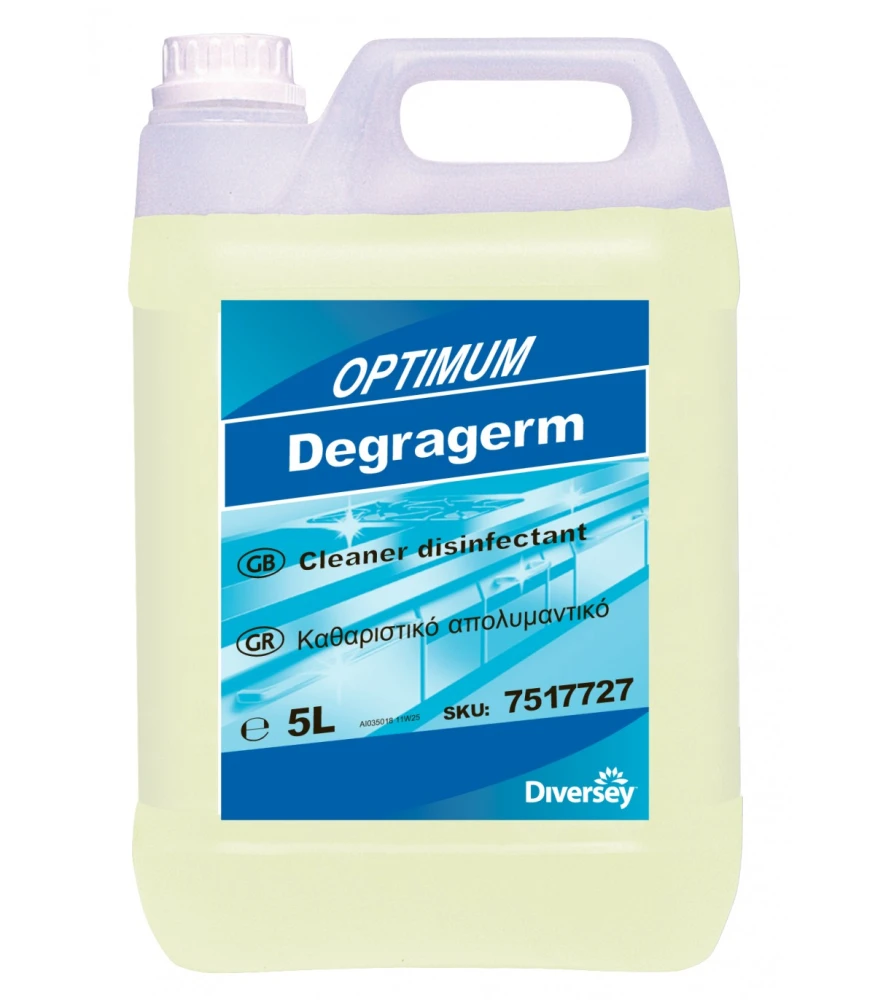 Καθαριστικό Απολυμαντικό Optimum Degragerm DIVERSEY 5lt