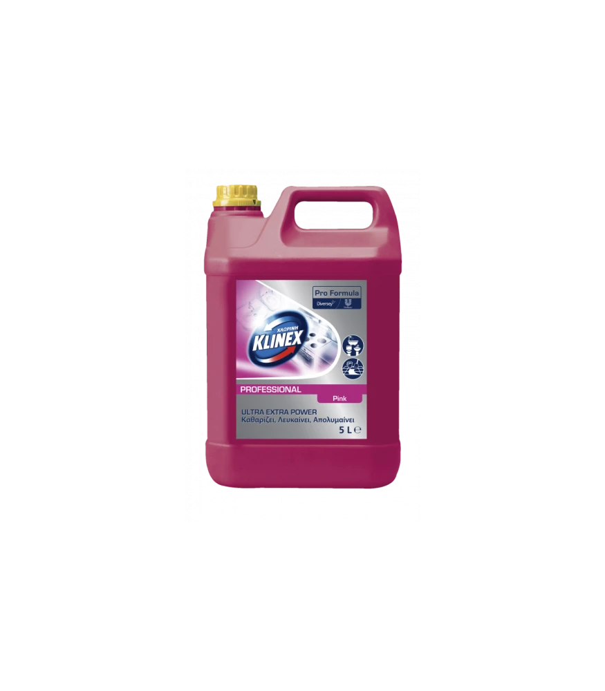 Χλωρίνη Ultra Extra Power Pink Power KLINEX PRO 5lt