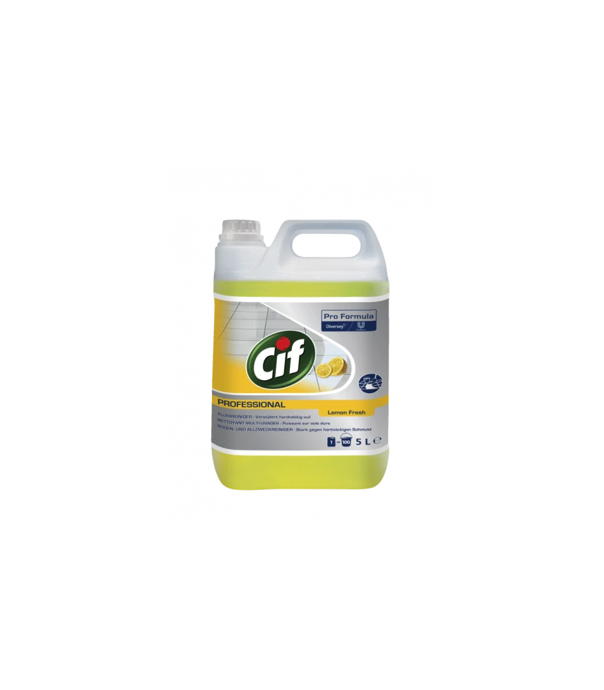 Καθαριστικό Γενικής Χρήσης Λεμόνι CIF PRO 5lt
