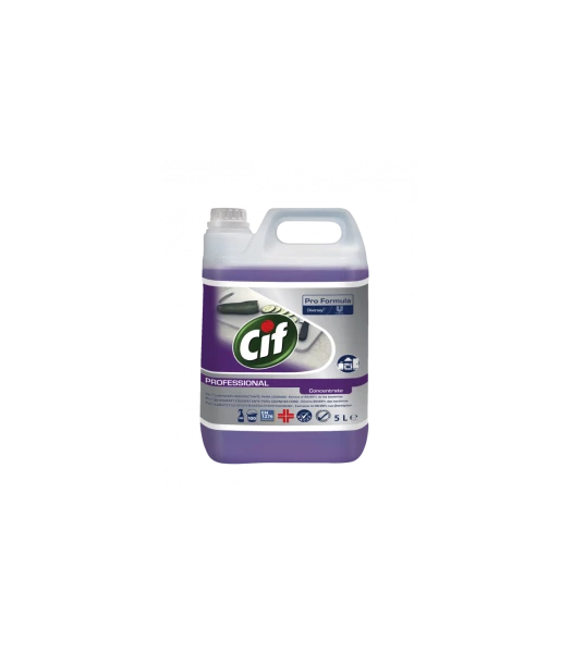 Καθαριστικό Απολυμαντικό Συμπυκνωμένο CIF PRO 5lt