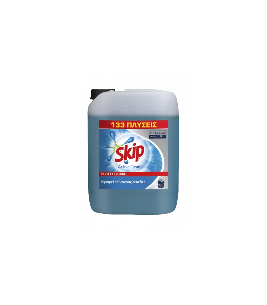 Υγρό Πλυντηρίου Ρούχων 133 Πλύσεις SKIP PRO 10lt