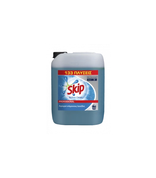 Υγρό Πλυντηρίου Ρούχων 133 Πλύσεις SKIP PRO 10lt