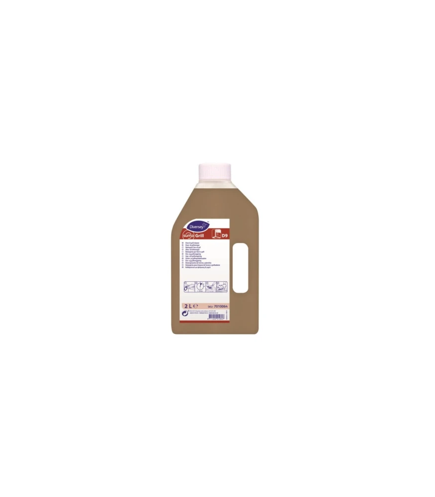 Καθαριστικό για Λίπη Suma Grill D9 DIVERSEY 2lt