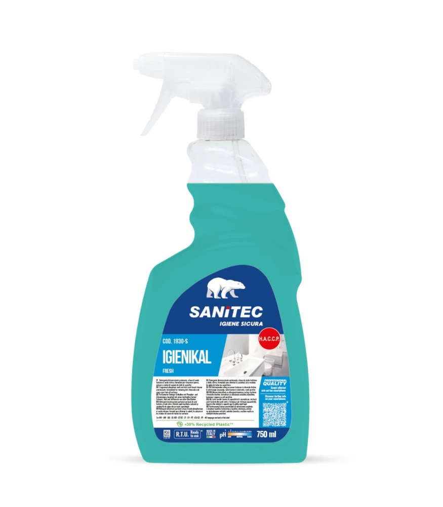 Καθαριστικό Αφαλατικό Χώρων με Φωσφορικό & Κιτρικό Οξύ SANITEC 750ml