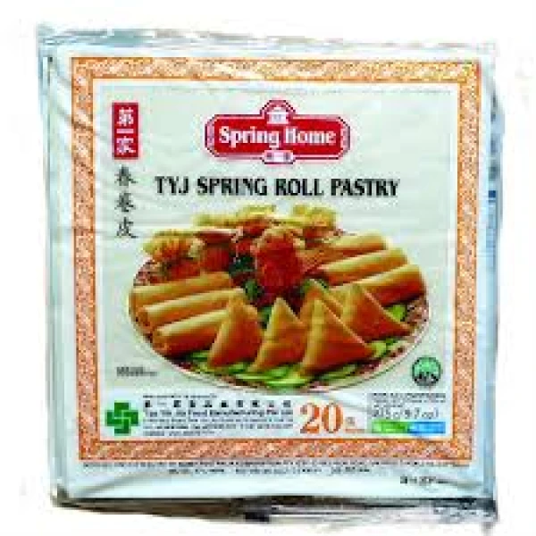 Φύλλα Spring Rolls Κατεψυγμένα 21,5x21,5cm SPRING HOME 40τμχ