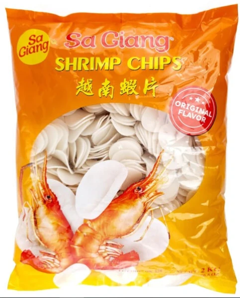 Chips Κατεψυγμένα Γαρίδας SA GIANG 2kg