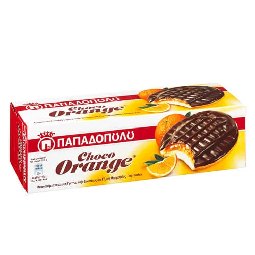 Μπισκότα Chocoorange ΠΑΠΑΔΟΠΟΥΛΟΥ 150gr