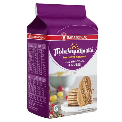 Πολυδημητριακά Muesli ΠΑΠΑΔΟΠΟΥΛΟΥ 175gr