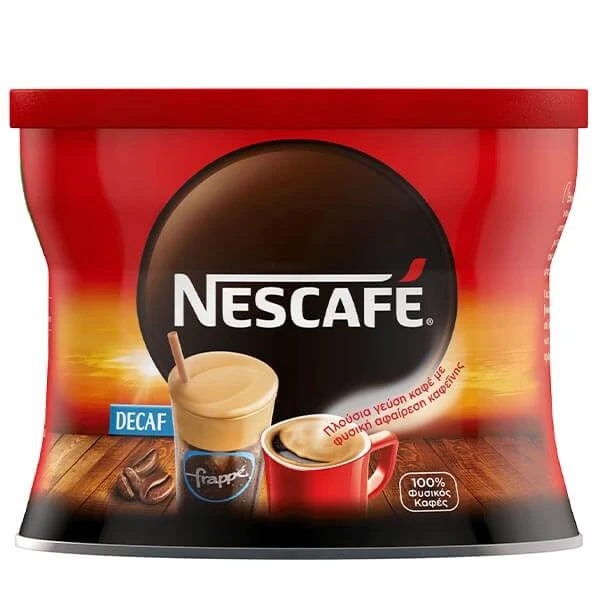 Στιγμιαίος Καφές Decaffeine NESCAFE 100gr